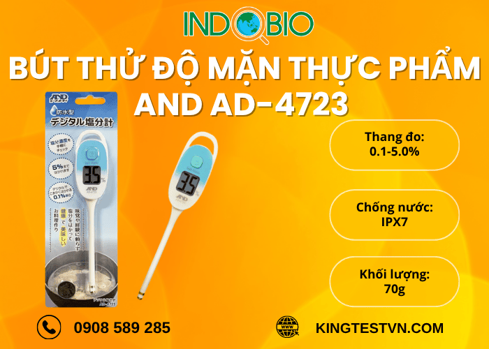Tổng quan bút thử độ mặn AND AD-4723